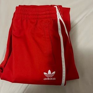 Red Adidas Jogging Pant